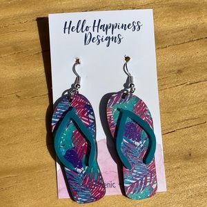 Flip Flop Earrings